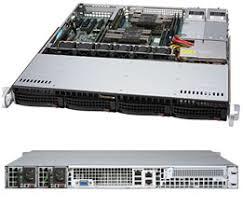 SERVER CHASSIS 1U 800W/813MF2TQC-R804CB SUPERMICRO