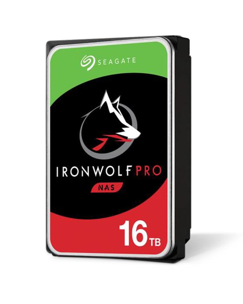 HDD|SEAGATE|IronWolf Pro|16TB|SATA 3.0|256 MB|7200 rpm|Discs/Heads 9/18|3,5"|ST16000NE000