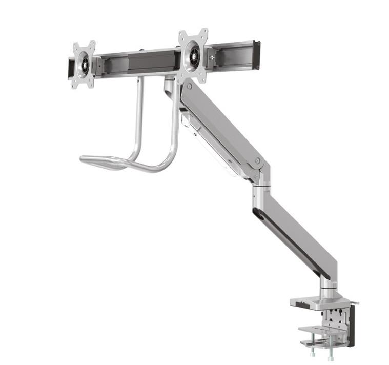 MONITOR ACC DESK MOUNT/10-32" NM-D775DXSILVER NEWSTAR