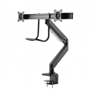 MONITOR ACC DESK MOUNT/10-32" NM-D775DXBLACK NEWSTAR