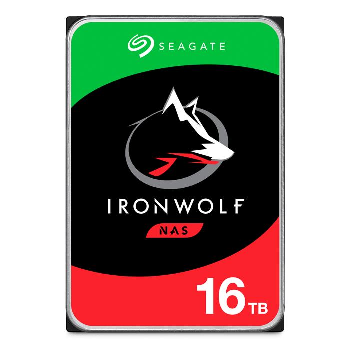 HDD|SEAGATE|IronWolf|16TB|SATA|256 MB|7200 rpm|Discs/Heads 9/18|3,5"|ST16000VN001