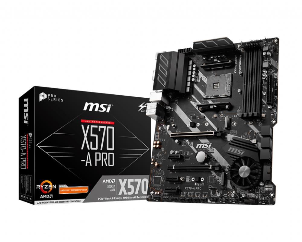 MB AMD X570 SAM4 ATX/X570-A PRO MSI