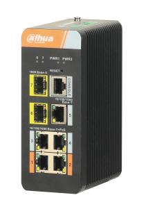 Switch|DAHUA|5x10Base-T / 100Base-TX / 1000Base-T|2x1000Base-X|PoE ports 4|DH-PFS4207-4GT-DP