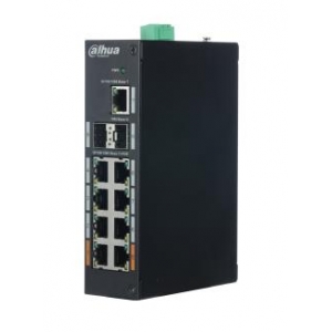 Switch|DAHUA|PFS3211-8GT-120|Type L2|9x10Base-T / 100Base-TX / 1000Base-T|2x1000Base-X|PoE ports 8|DH-PFS3211-8GT-120