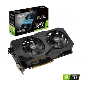 VGA PCIE16 RTX2060 6GB GDDR6/DUAL-RTX2060-A6G-EVO ASUS