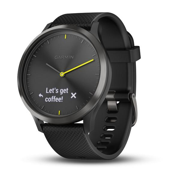 SMARTWATCH VIVOMOVE HR/BLACK 010-01850-01 GARMIN