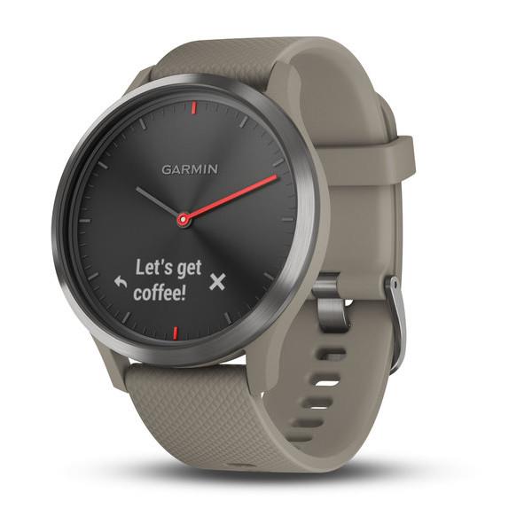 SMARTWATCH VIVOMOVE HR/BLACK/SAND 010-01850-03 GARMIN