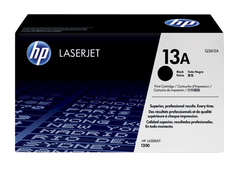 TONER BLACK 13A /LJ1300 2.5K/Q2613A HP