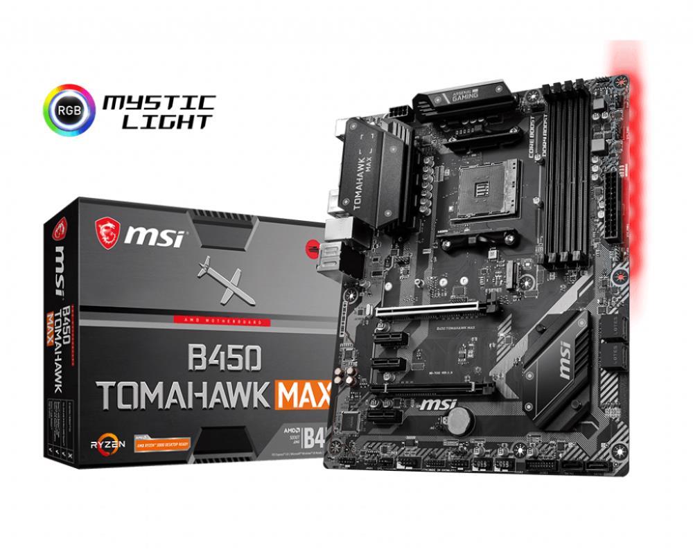 MB AMD B450 SAM4 ATX/B450 TOMAHAWK MAX MSI