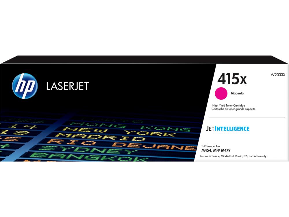 TONER MAGENTA 415X /M479/M454/6K W2033X HP