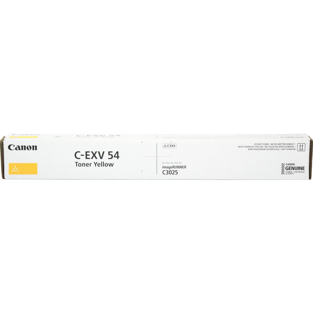 TONER YELLOW C-EXV54Y 8.5K/1397C002 CANON