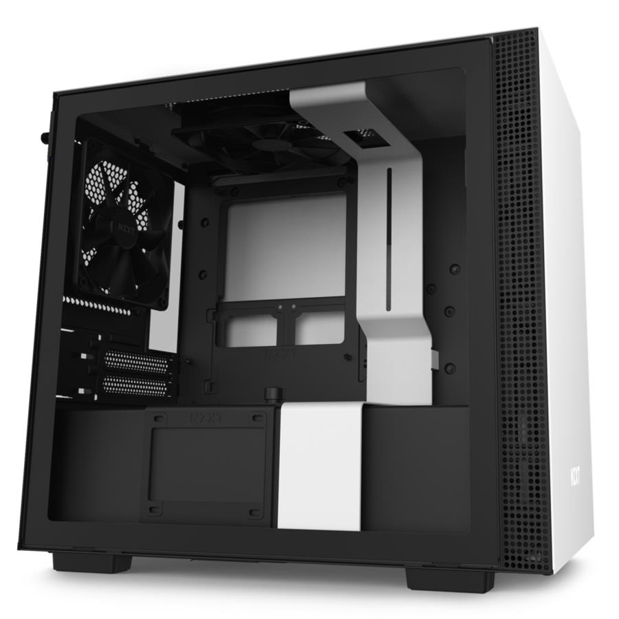 Case|NZXT|H210|MiniTower|Not included|MiniITX|Colour Black / White|CA-H210B-W1