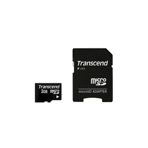 MEMORY DRIVE FLASH USB2 2GB/W/ADAP TS2GUSD TRANSCEND