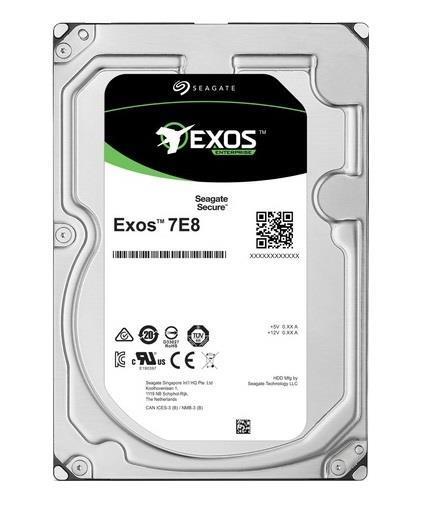 HDD|SEAGATE|Exos 7E8|2TB|SAS|256 MB|7200 rpm|3,5"|MTBF 2000000 hours|ST2000NM004A