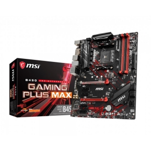 Mainboard|MSI|AMD B450|SAM4|ATX|4xPCI-Express 1x|2xPCI-Express 16x|1xM.2|Memory DDR4|Memory slots 4|1xDVI|1xHDMI|2xUSB 2.0|4xUSB 3.2|1xPS/2|1xRJ45|6xAudio port|B450GAMINGPLUSMAX