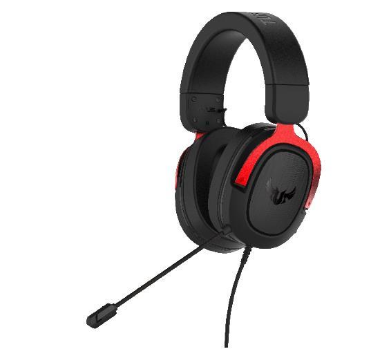 HEADSET TUF GAMING H3/RED 90YH02AR-B1UA00 ASUS