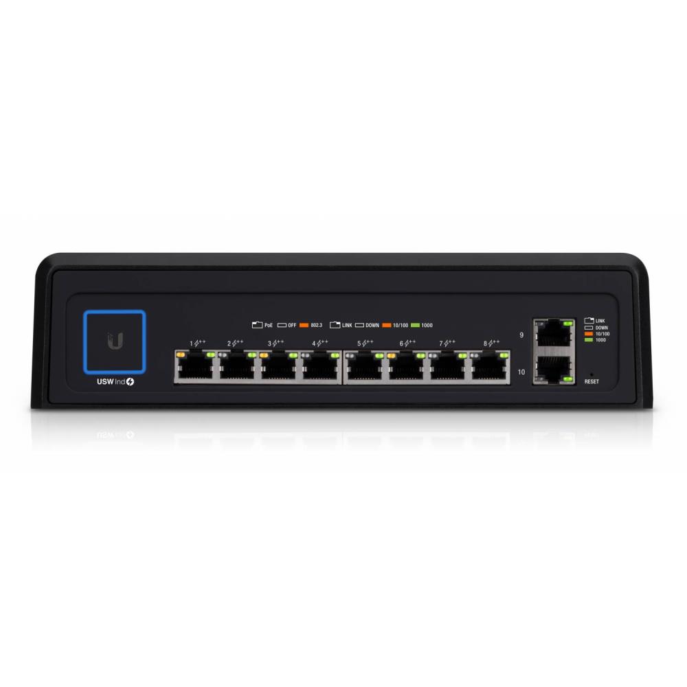 Switch|UBIQUITI|USW-INDUSTRIAL|8x10Base-T / 100Base-TX / 1000Base-T|8xSFP|USW-INDUSTRIAL