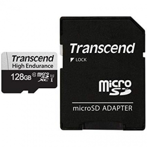 MEMORY MICRO SDXC 128GB W/ADAP/C10 TS128GUSD350V TRANSCEND