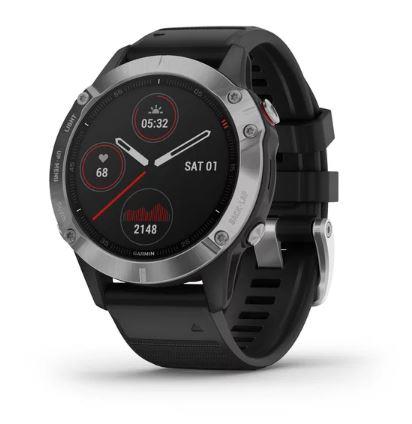 SMARTWATCH FENIX 6/SILV/BLACK 010-02158-00 GARMIN