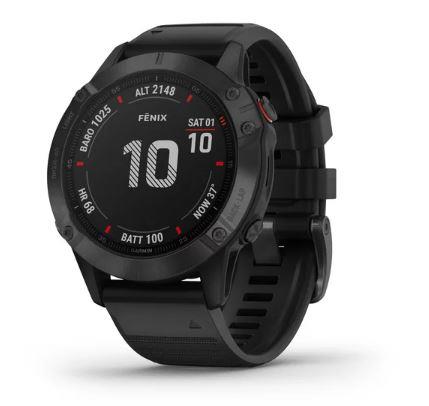 SMARTWATCH FENIX 6 PRO/BLACK 010-02158-02 GARMIN