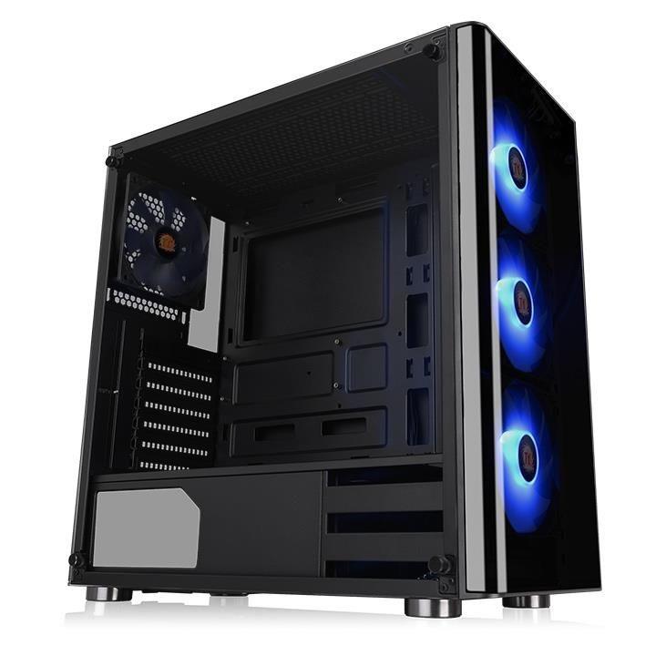 Case|THERMALTAKE|V200 TG RGB|MidiTower|Not included|ATX|MicroATX|MiniITX|Colour Black|CA-1K8-00M1WN-01