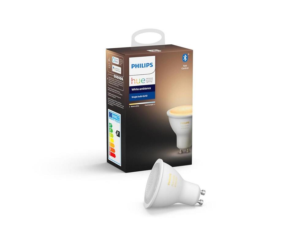 Smart Light Bulb|PHILIPS|Power consumption 5 Watts|Luminous flux 350 Lumen|6500 K|220 V-240 V|Bluetooth|929001953301