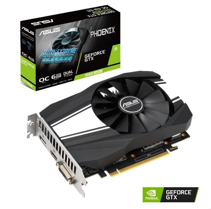 VGA PCIE16 GTX1660 SUPER 6GB/PH-GTX1660S-O6G ASUS