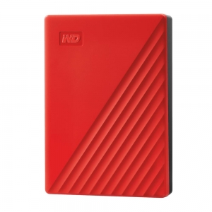 External HDD|WESTERN DIGITAL|My Passport|4TB|USB 2.0|USB 3.0|USB 3.2|Colour Red|WDBPKJ0040BRD-WESN
