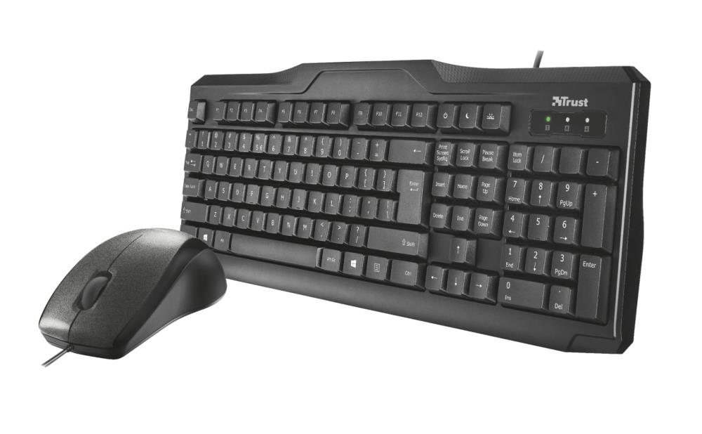 KEYBOARD +MOUSE OPTICAL/CLASSICLINE 21392 TRUST