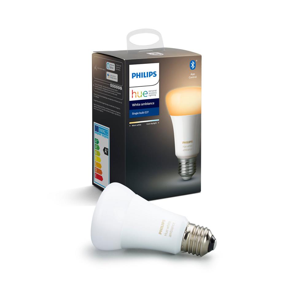 Smart Light Bulb|PHILIPS|Power consumption 9 Watts|Luminous flux 806 Lumen|6500 K|220V+240V|Bluetooth|929002216901