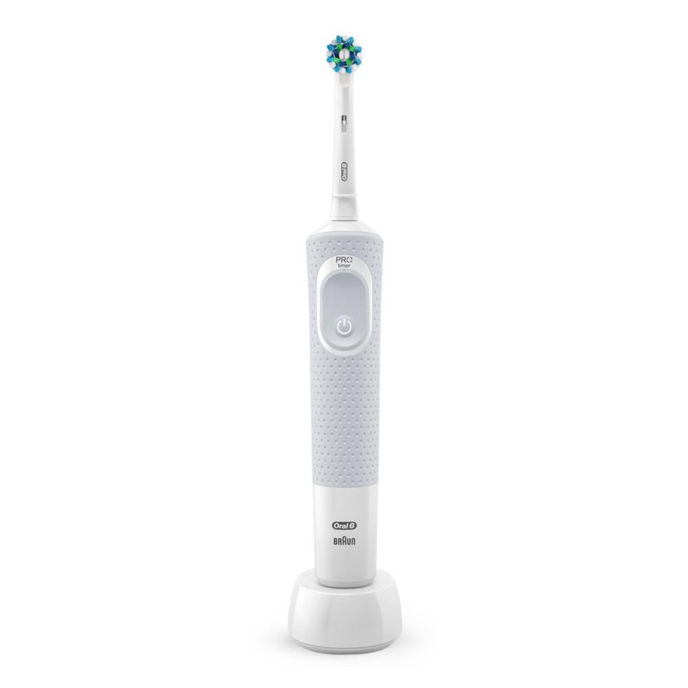 ELECTRIC TOOTHBRUSH/D 100.413.1 WHITE BRAUN