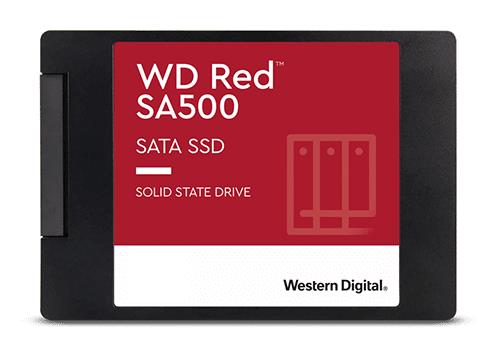 SSD|WESTERN DIGITAL|Red|500GB|SATA 3.0|Write speed 530 MBytes/sec|Read speed 560 MBytes/sec|2,5"|MTBF 2000000 hours|WDS500G1R0A