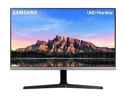 LCD Monitor|SAMSUNG|UR55|New|28"|4K|Panel IPS|3840x2160|16:9|60 Hz|5 ms|Tilt|Colour Grey / Blue|LU28R550UQUXEN