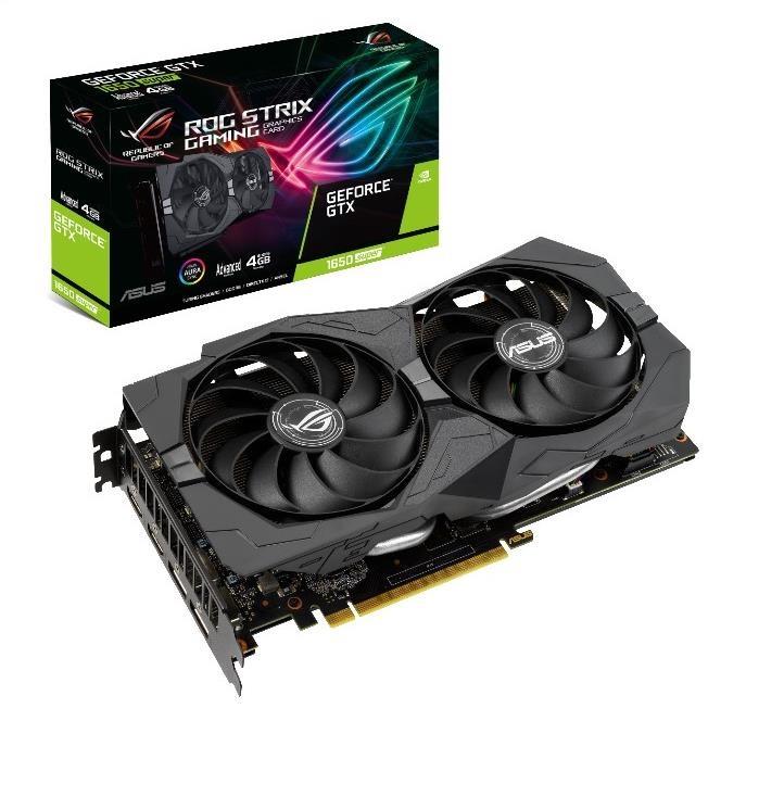 Graphics Card|ASUS|NVIDIA GeForce GTX 1650 SUPER|4 GB|128 bit|PCIE 3.0 16x|GDDR6|Memory 12002 MHz|GPU 1530 MHz|Dual Slot Fansink|2xHDMI|2xDisplayPort|STRIX-GTX1650S-A4G-GAMING