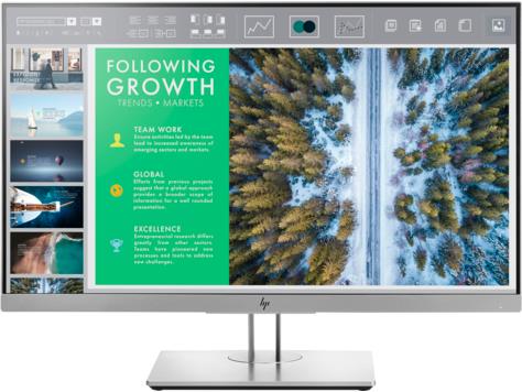 LCD Monitor|HP|E243|New|23.8"|1920x1080|16:9|5 ms|Colour Silver|1FH47AT#ABB