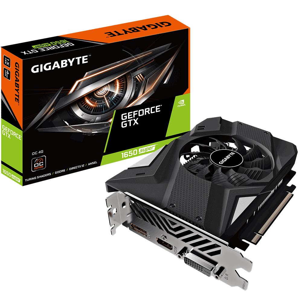 VGA PCIE16 GTX1650 SUPER 4GB/GV-N165SOC-4GD GIGABYTE