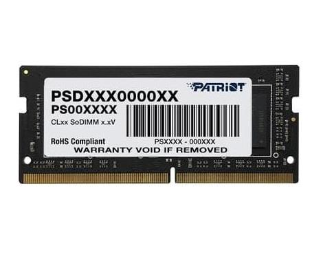 NB MEMORY 4GB PC21300 DDR4/SO PSD44G266681S PATRIOT