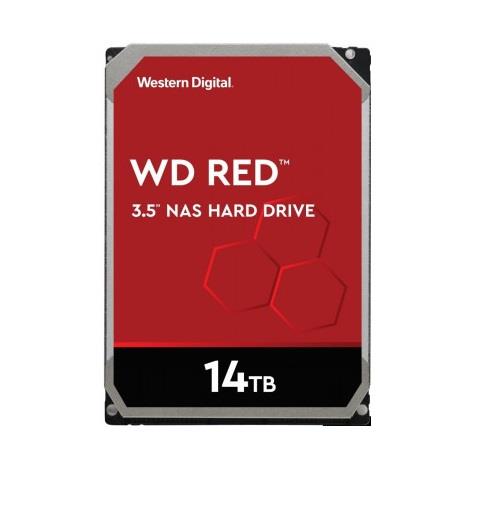 HDD|WESTERN DIGITAL|Red|14TB|SATA 3.0|512 MB|5400 rpm|3,5"|WD140EFFX