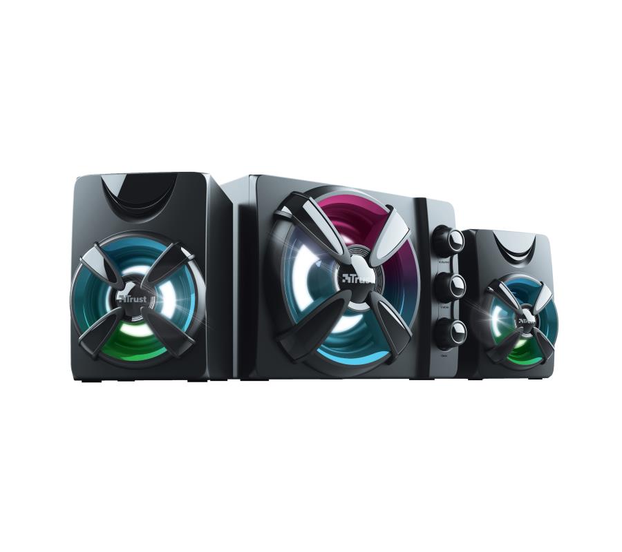 Speaker|TRUST|Ziva RGB|Black|23644