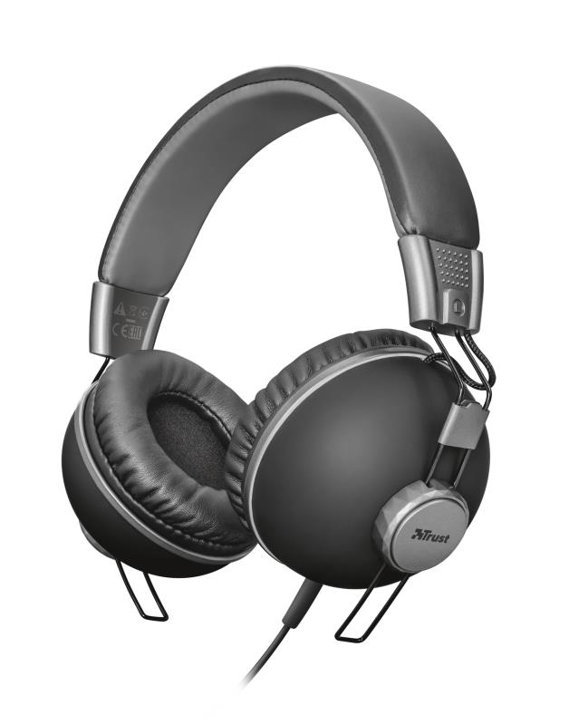 HEADSET NOMA BLACK/22578 TRUST