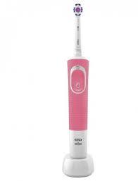 ELECTRIC TOOTHBRUSH/D 100.413.1 PINK 3DW BRAUN