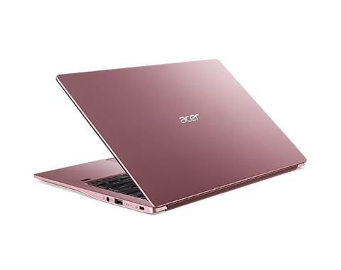 Notebook|ACER|Swift|SF314-57-56VB|CPU i5-1035G1|1000 MHz|14"|1920x1080|RAM 8GB|DDR4|SSD 512GB|Intel UHD Graphics|Integrated|SWE|Windows 10 Home|Pink|1.19 kg|NX.HJKEL.00D