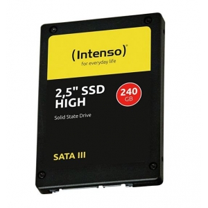 SSD|INTENSO|240GB|SATA 3.0|Write speed 480 MBytes/sec|Read speed 520 MBytes/sec|2,5"|3813440