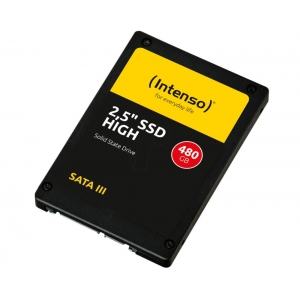 SSD|INTENSO|480GB|SATA 3.0|Write speed 480 MBytes/sec|Read speed 520 MBytes/sec|2,5"|3813450