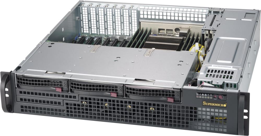 SERVER CHASSIS 2U 800W/825MBTQC-R802LPB SUPERMICRO