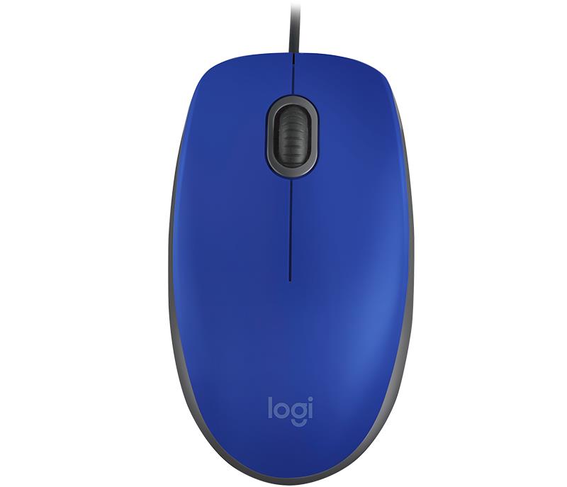 MOUSE USB OPTICAL M110 SILENT/BLUE 910-005488 LOGITECH