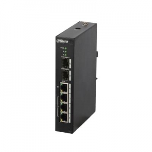 NET SWITCH 4PORT 1000M MANAGED/POE PFS4206-4P-120 DAHUA
