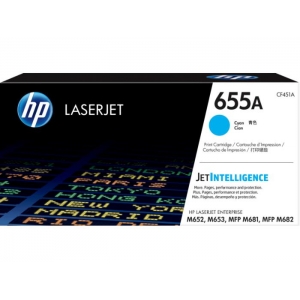 TONER CYAN 655A /M652/M653/10.5K CF451A HP