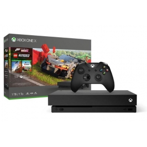 CONSOLE XBOX ONE X 1TB BLACK/FORZA H4/LEGO SPEED MICROSOFT