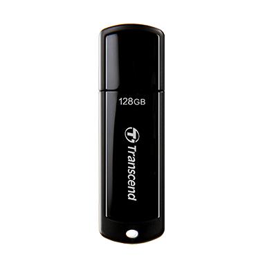 MEMORY DRIVE FLASH USB3 128GB/BLACK TS128GJF700 TRANSCEND